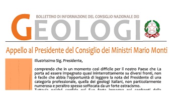 Bollettino Geologi maggio-giugno 2012