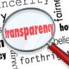 Trasparenza, strada a ostacoli