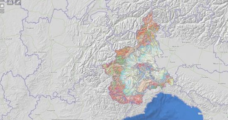 Online la Carta Geologica del Piemonte