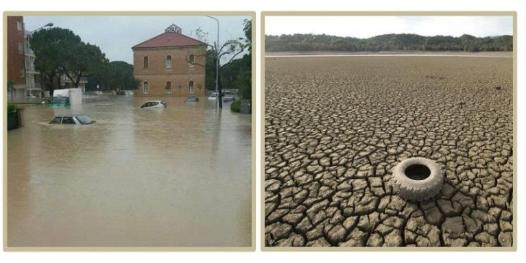 Siccità e alluvioni, come far fronte