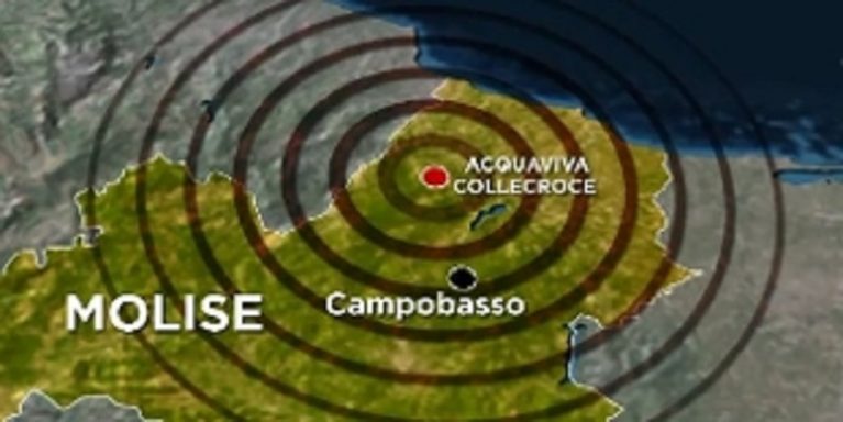 Terremoto in Molise tanta paura nessun ferito