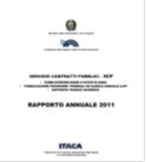 ITACA: Servizio Contratti Pubblici – Rapporto annuale 2011