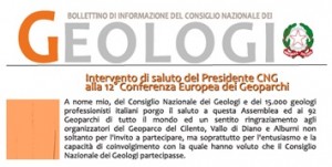 Bollettino Geologi settembre-ottobre 2013
