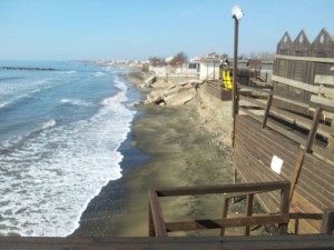 Allarme erosione in Italia, a rischio una spiaggia su tre