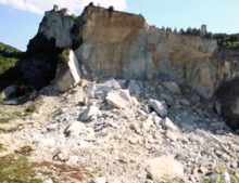 San Leo: i geologi richiamano l’attenzione del Governo sulla grande frana