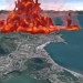 Ricostruita l’eruzione dei Campi Flegrei di 39.000 anni fa, la più catastrofica d’Europa negli ultimi 200.000 anni (Video)