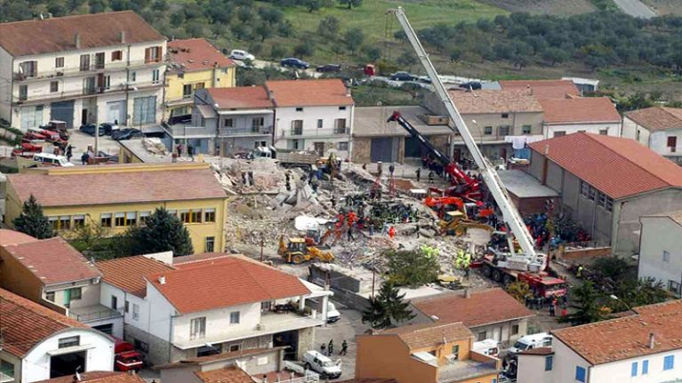 Il 31 ottobre di venti anni fa il crollo della scuola a San Giuliano di Puglia