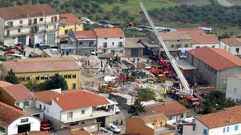 Il 31 ottobre di venti anni fa il crollo della scuola a San Giuliano di Puglia