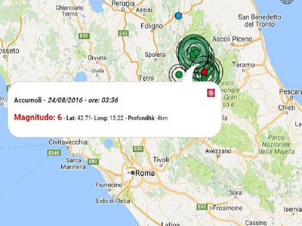 Geologi: “In Italia almeno 24 milioni di persone in aree ad elevato rischio sismico”