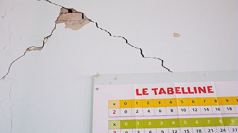 Allarme: una scuola su 3 costruita in zona sismica