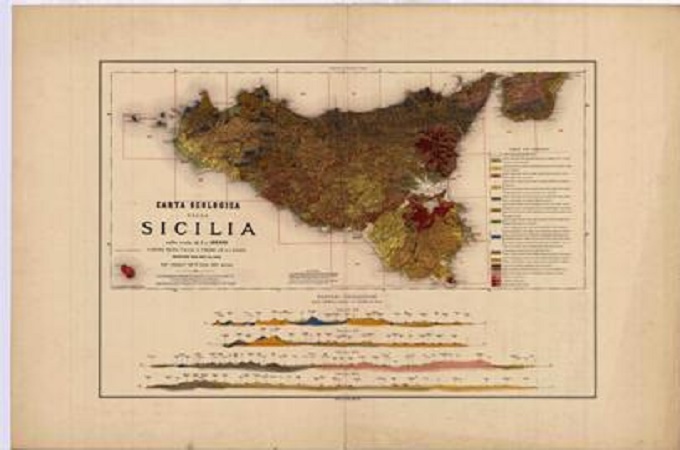 La carta della Sicilia