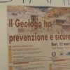 Bari. Geologi a confronto su sicurezza e prevenzione dopo eventi sismici del 24 agosto scorso