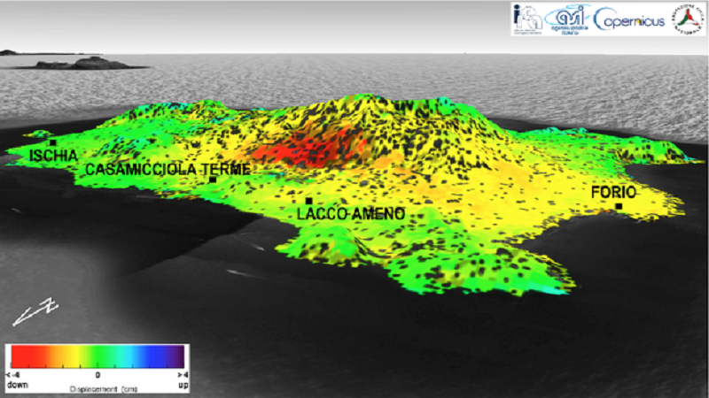 Terremoto Ischia, CNR-IREA conferma abbassamento del suolo di 4 cm a Casamicciola