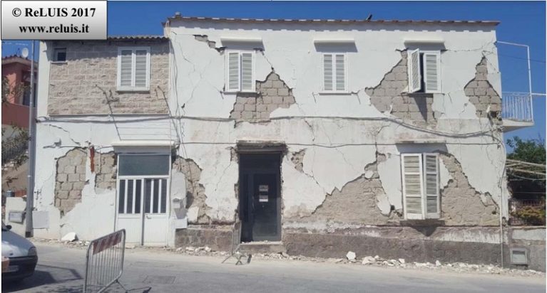 Terremoto Ischia, da ReLUIS il rapporto fotografico sui danni agli edifici