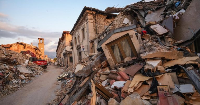 Terremoto centro Italia: per rimuovere le macerie mancano i piani di gestione
