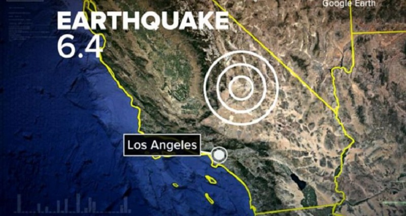 Terremoto in California, è il più forte degli ultimi vent’anni