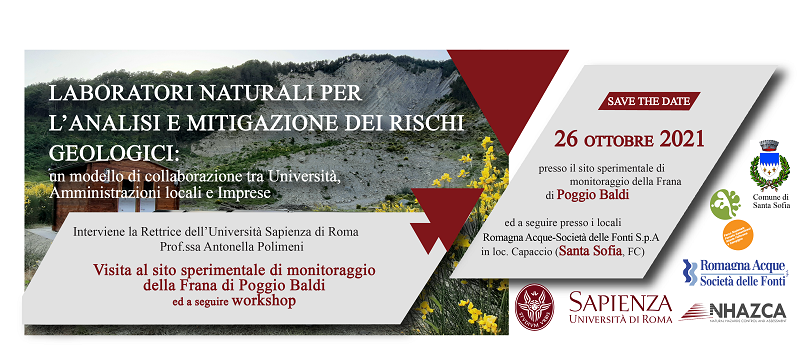 Laboratori naturali per l’analisi e mitigazione dei rischi geologici: un modello di collaborazione tra Università, Amministrazioni locali e Imprese